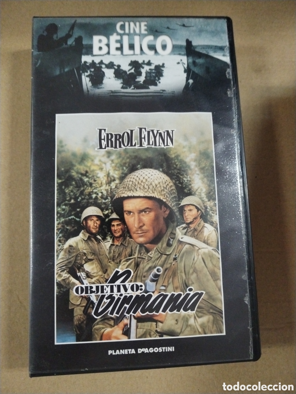 Cine: Objetivo Birmania. VHS