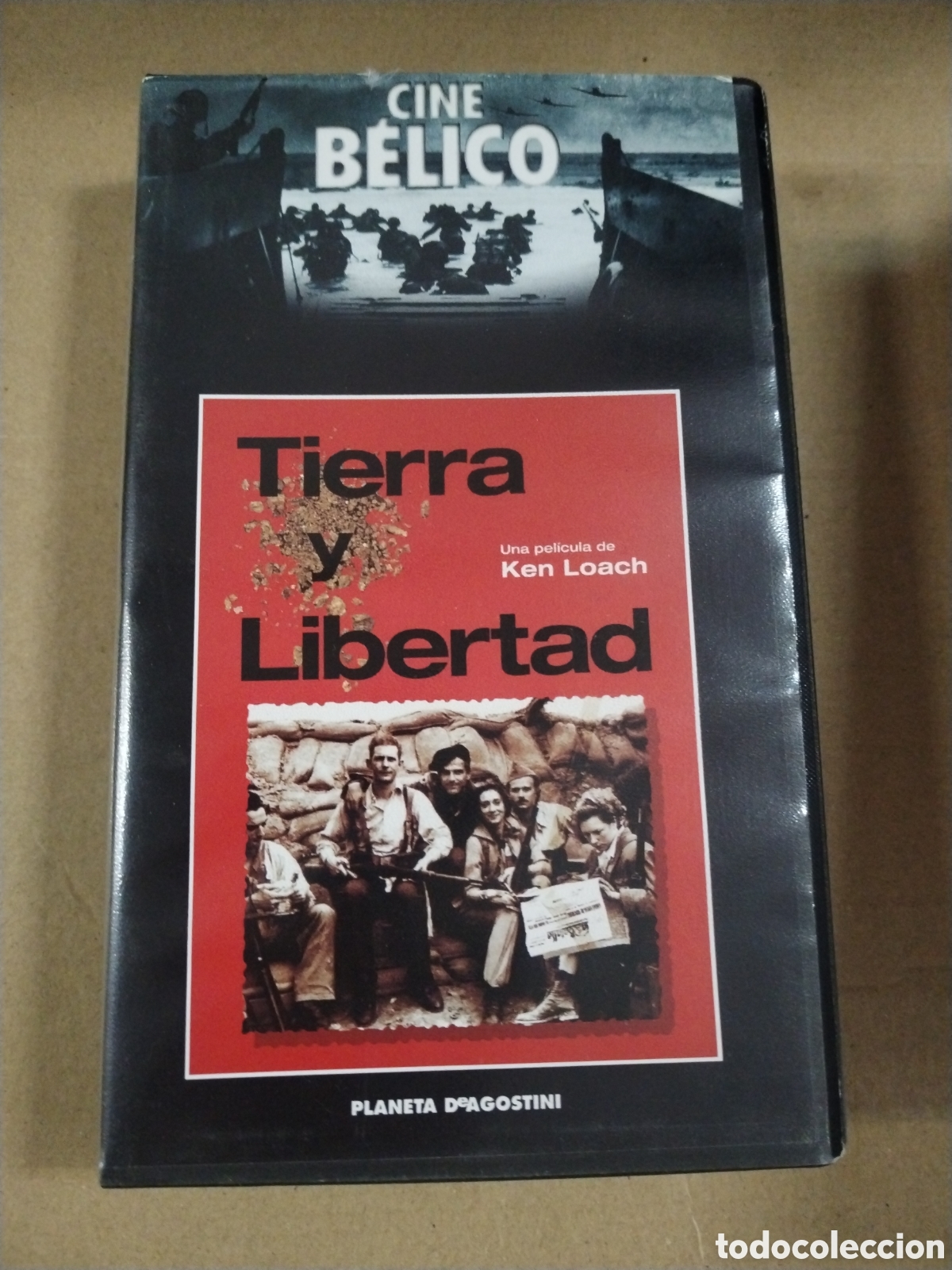 Cine: Tierra y Libertad. Ken Loach. VHS