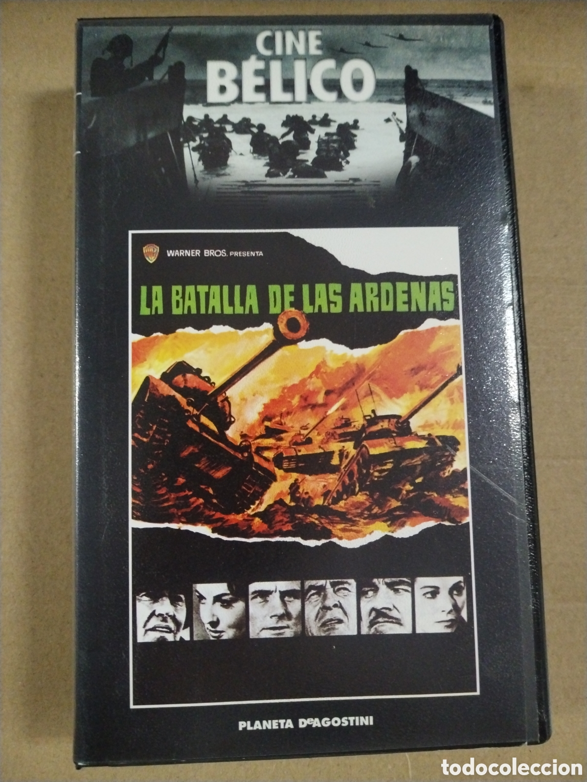 Cine: La batalla de las Ardenas. VHS.