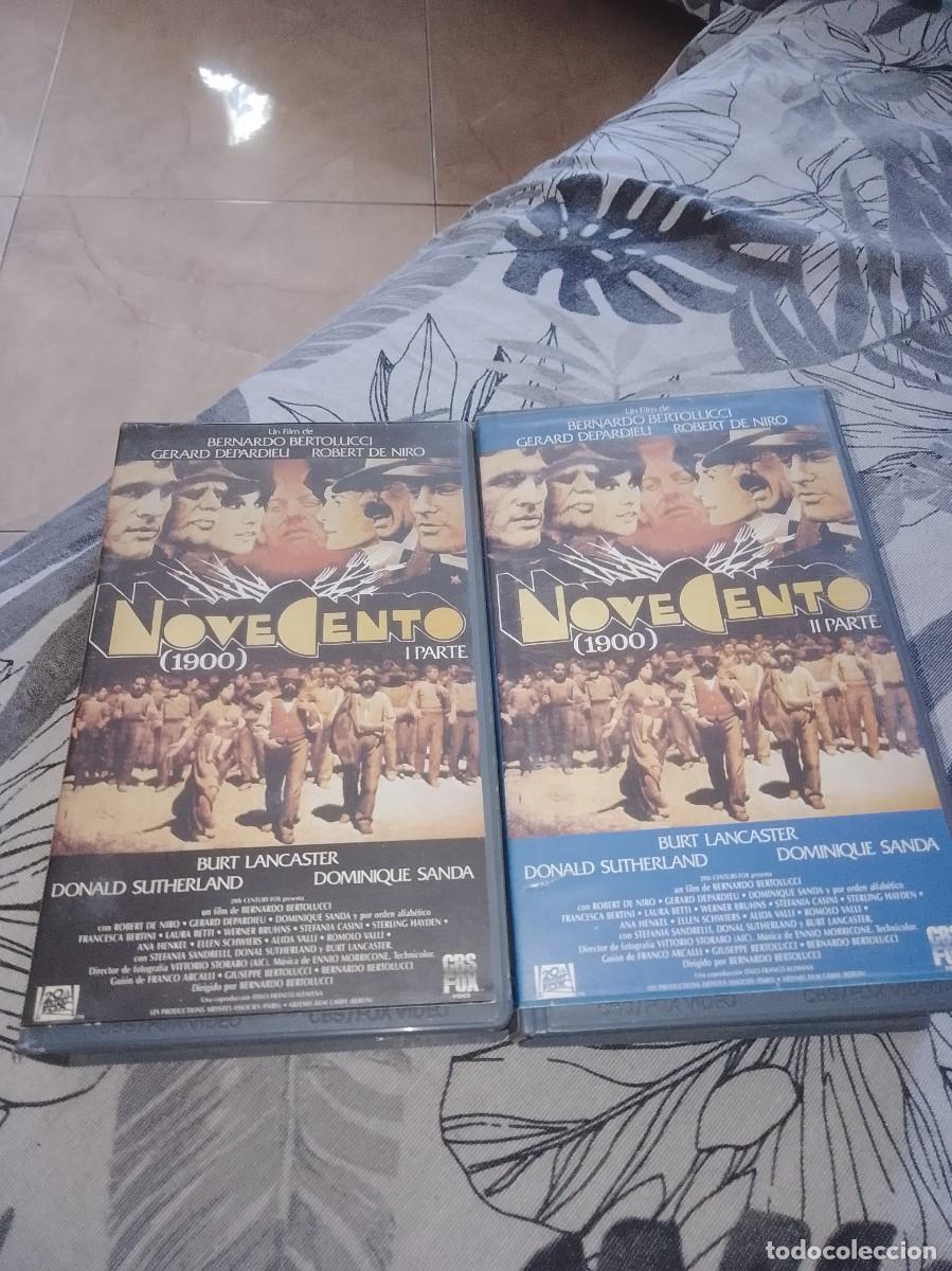 Cine: Novecento 1 y 2 vhs 1 edici&oacute;nes