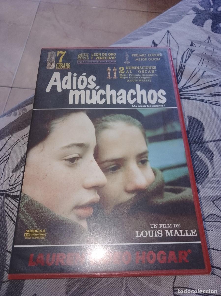 Cine: Adi&oacute;s muchachos vhs caja grande