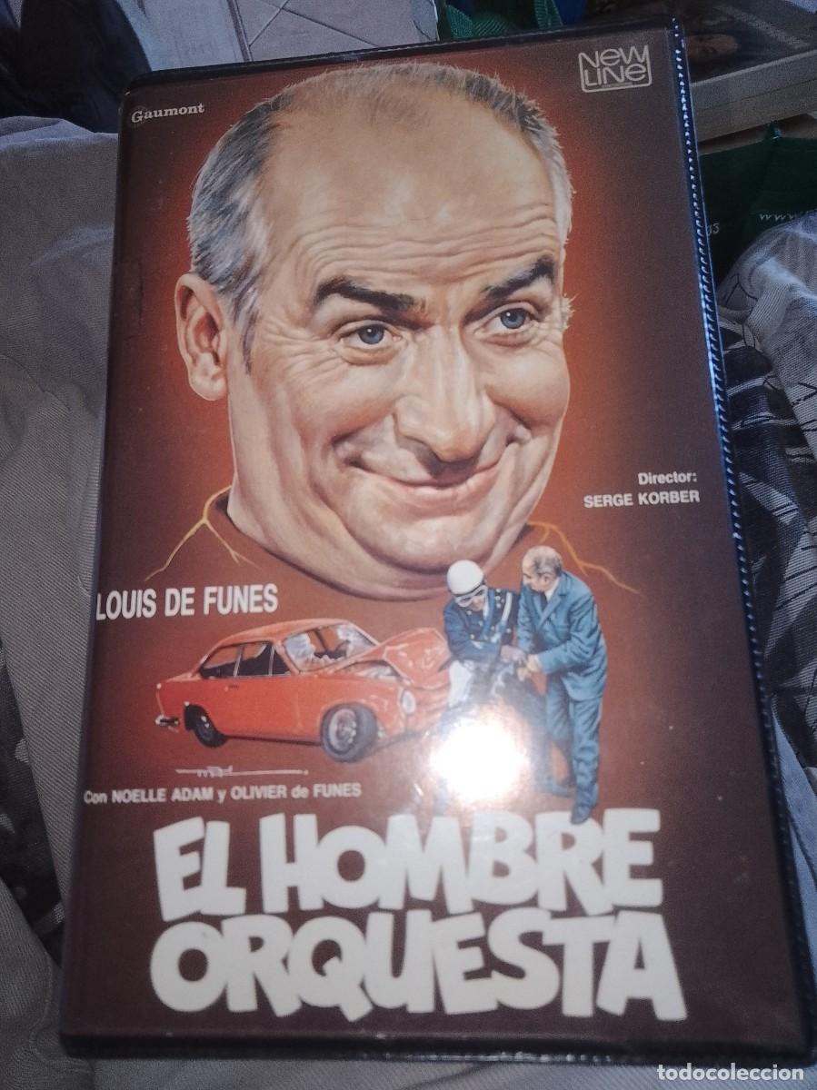 Cine: El hombre orquesta vhs caja grande rrareza