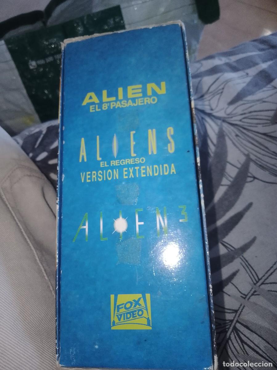 Cine: Alien 8 pasajero el regreso y alien 3,, 3 VHS