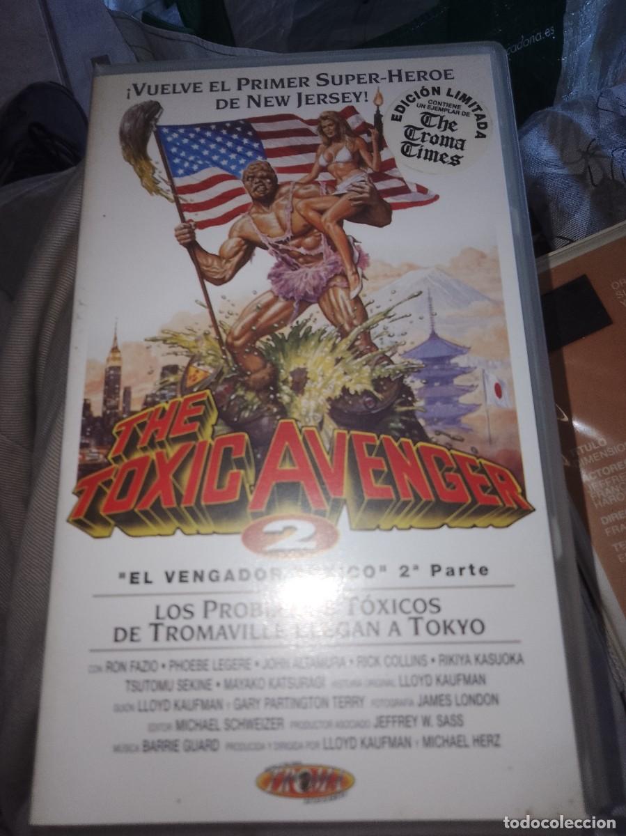 Cine: The toxic Avengers 2 vhs