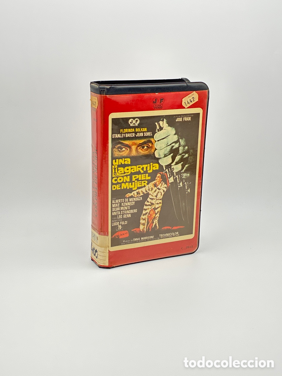Cine: Una lagartija con piel de mujer VHS