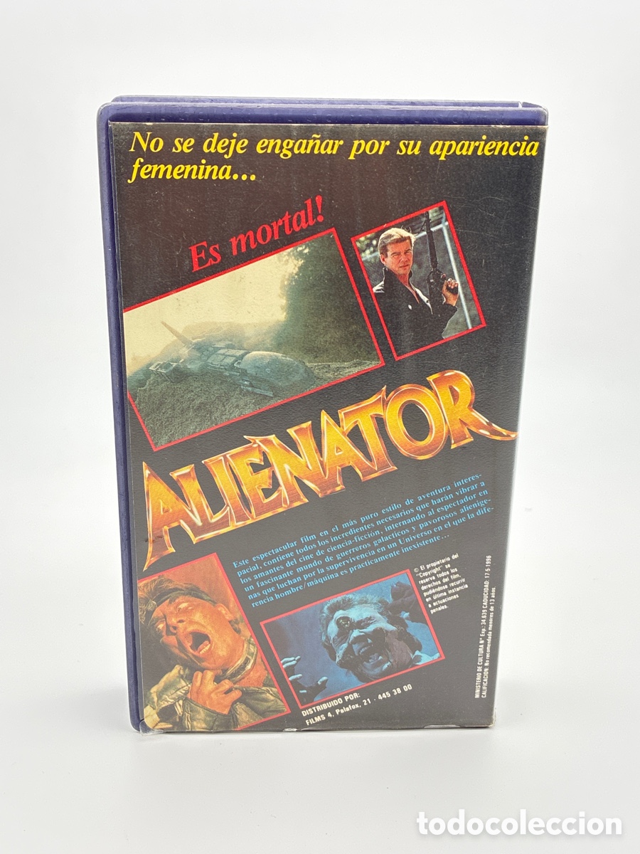 Cine: Alienator The ult&iacute;mate terminator VHS - Foto 3