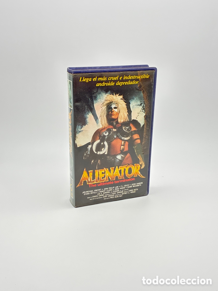 Cine: Alienator The ult&iacute;mate terminator VHS