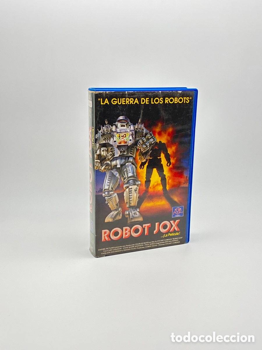 Cine: Robot Jox La pel&iacute;cula VHS