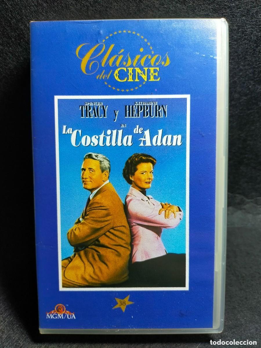 Cine: VHS - Cl&aacute;sicos del cine. La costilla de Ad&aacute;n Edici&oacute;n 1991 Muy buen estado