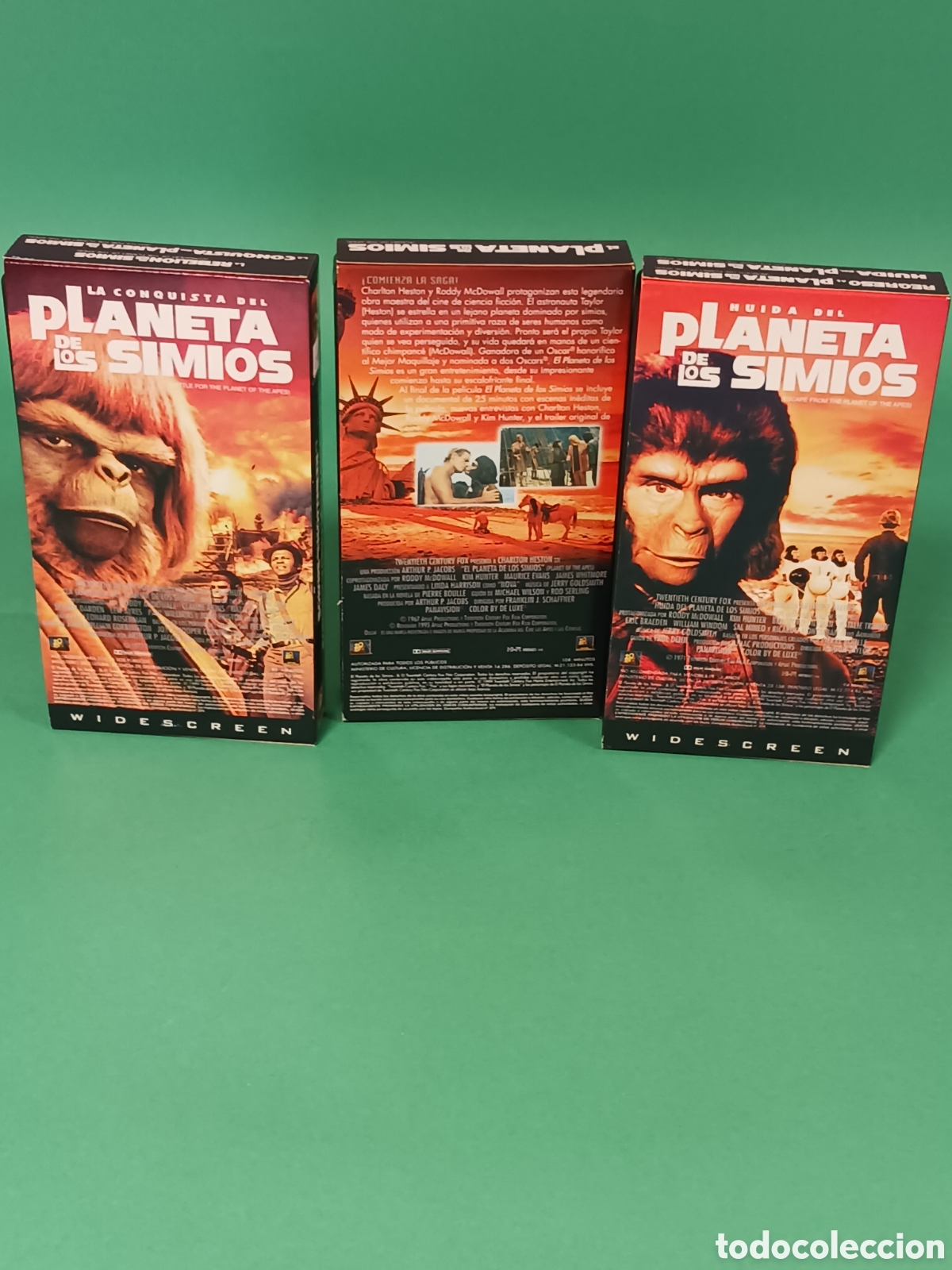 Cine: El planeta de los Simios VHS - Foto 4