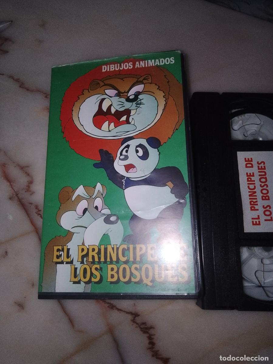 Cine: El pr&iacute;ncipe de los bosques vhs rrareza