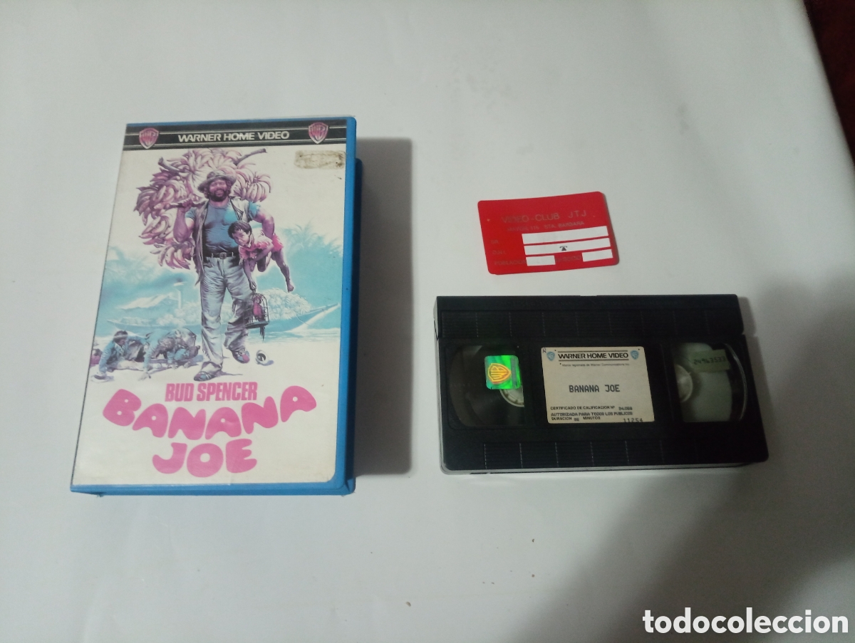 Cine: VHS banana Joe bud spencer