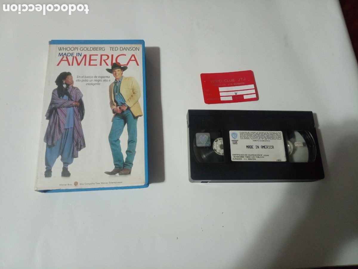 Cine: VHS made in america Warner