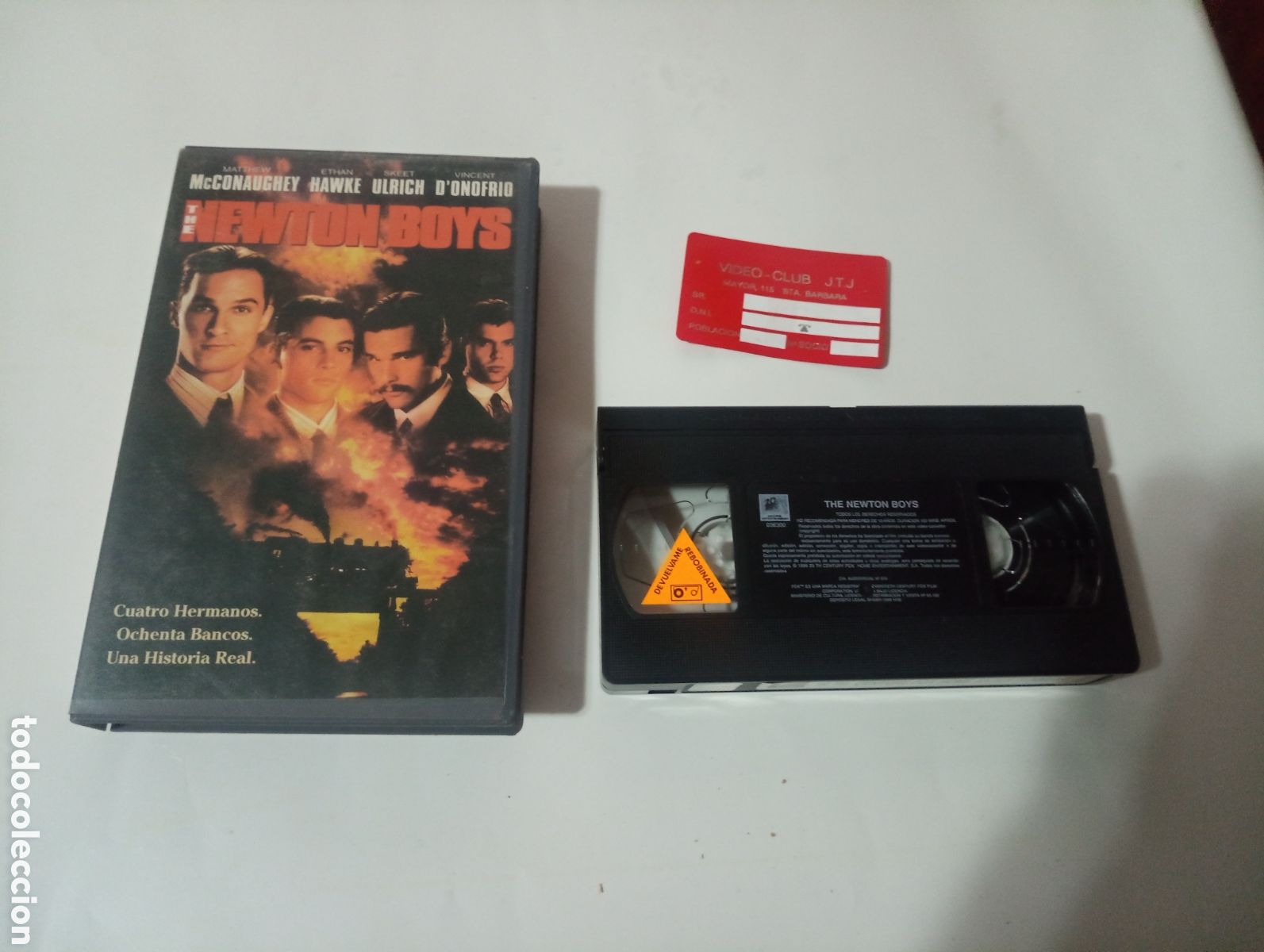 Cine: VHS Fox the newton boys