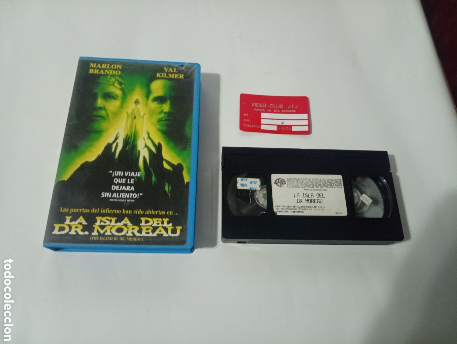 Cine: VHS la isla del dr moreau