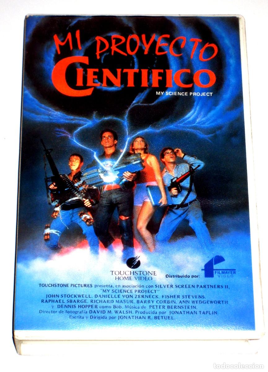 Cine: Mi Proyecto Cientifico (1985) - Jonathan R. Betuel John Stockwell Fisher Stevens Dennis Hopper VHS