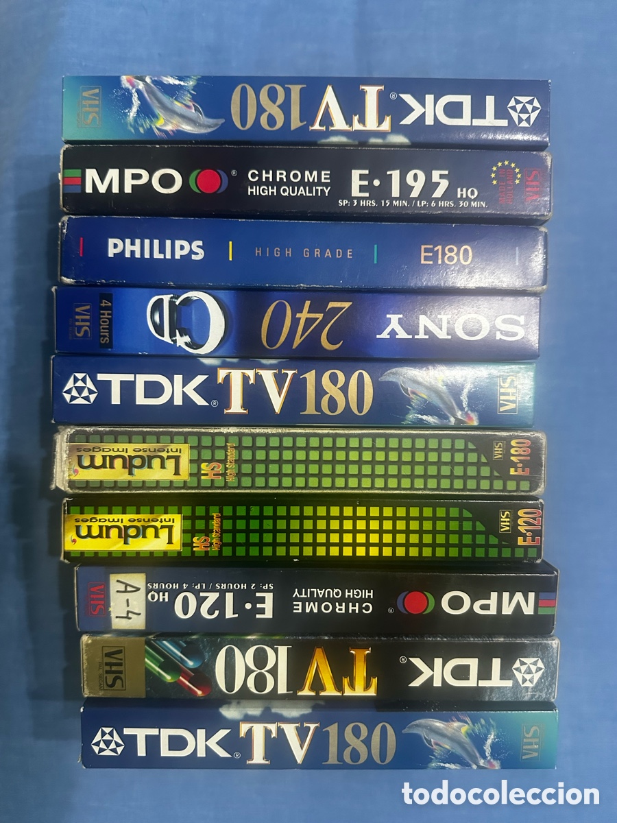Kino: Lote Cintas Virgenes VHS