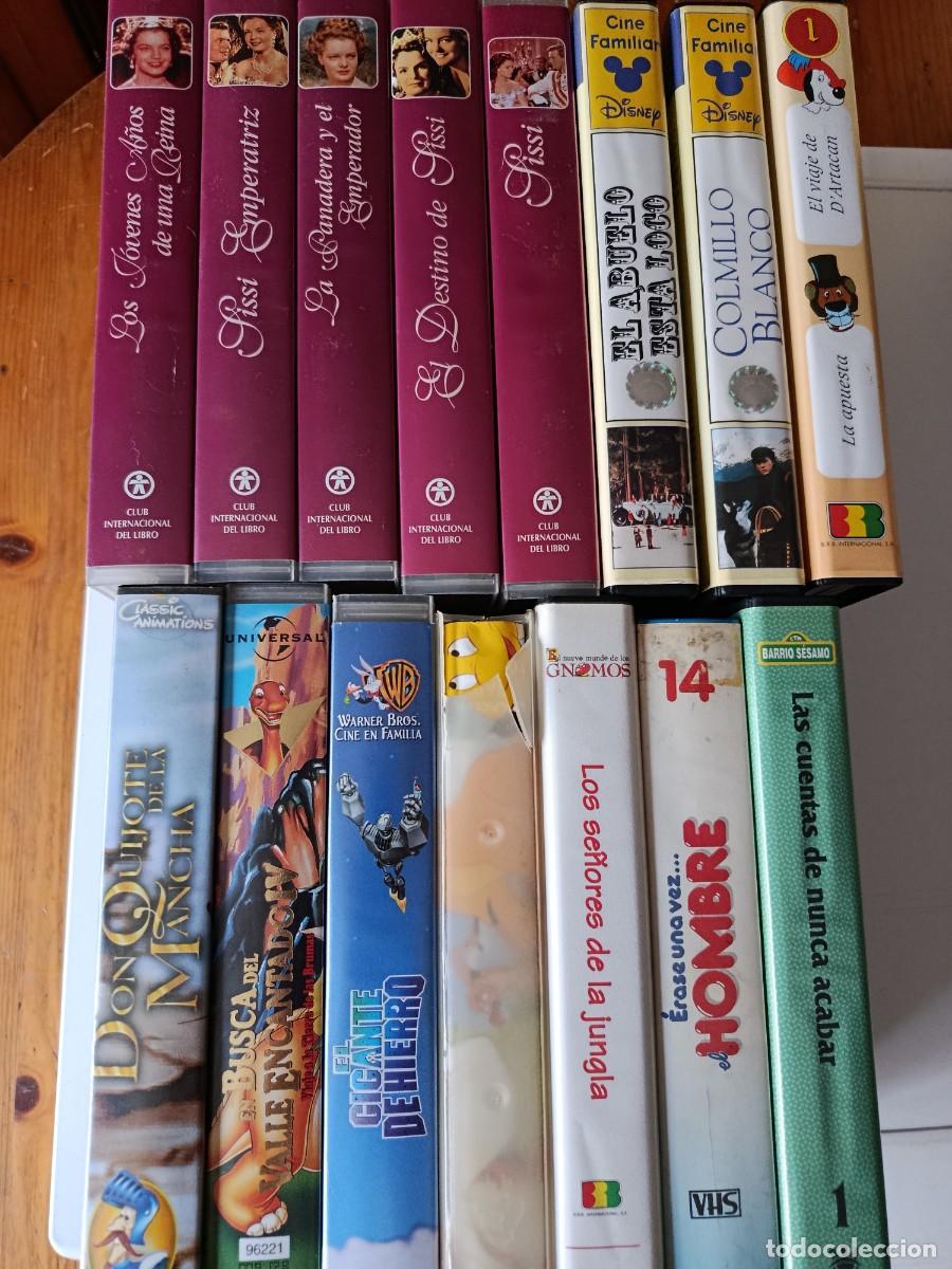 Kino: 15 PELICULAS INFANTILES Y JUVENILES EN VHS VER FOTOS