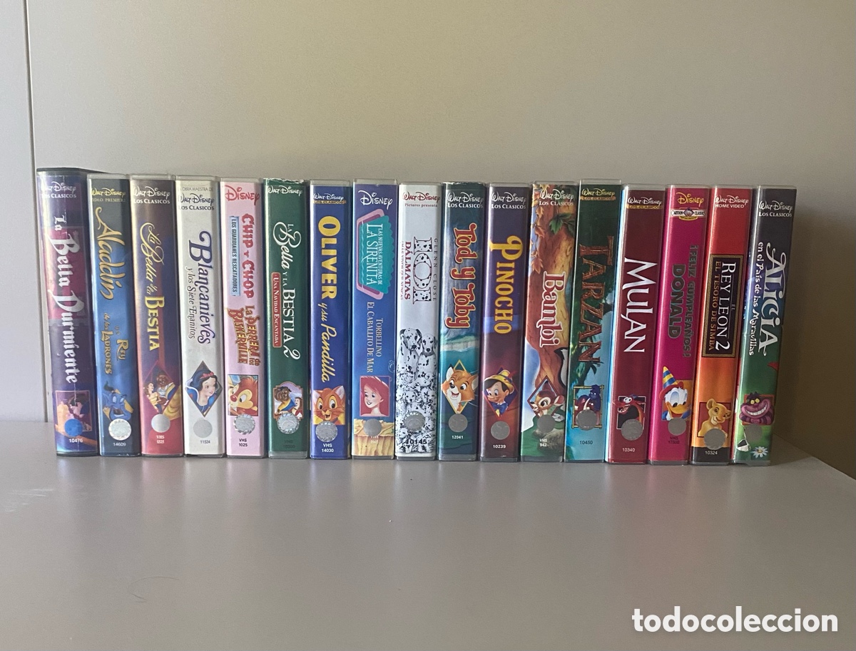 Cine: Colecci&oacute;n VHS Disney
