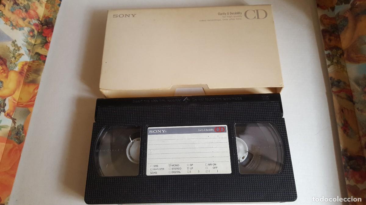 Cinema: Video cassette/Cinta de v&iacute;deo VHS para grabar, marca Sony.