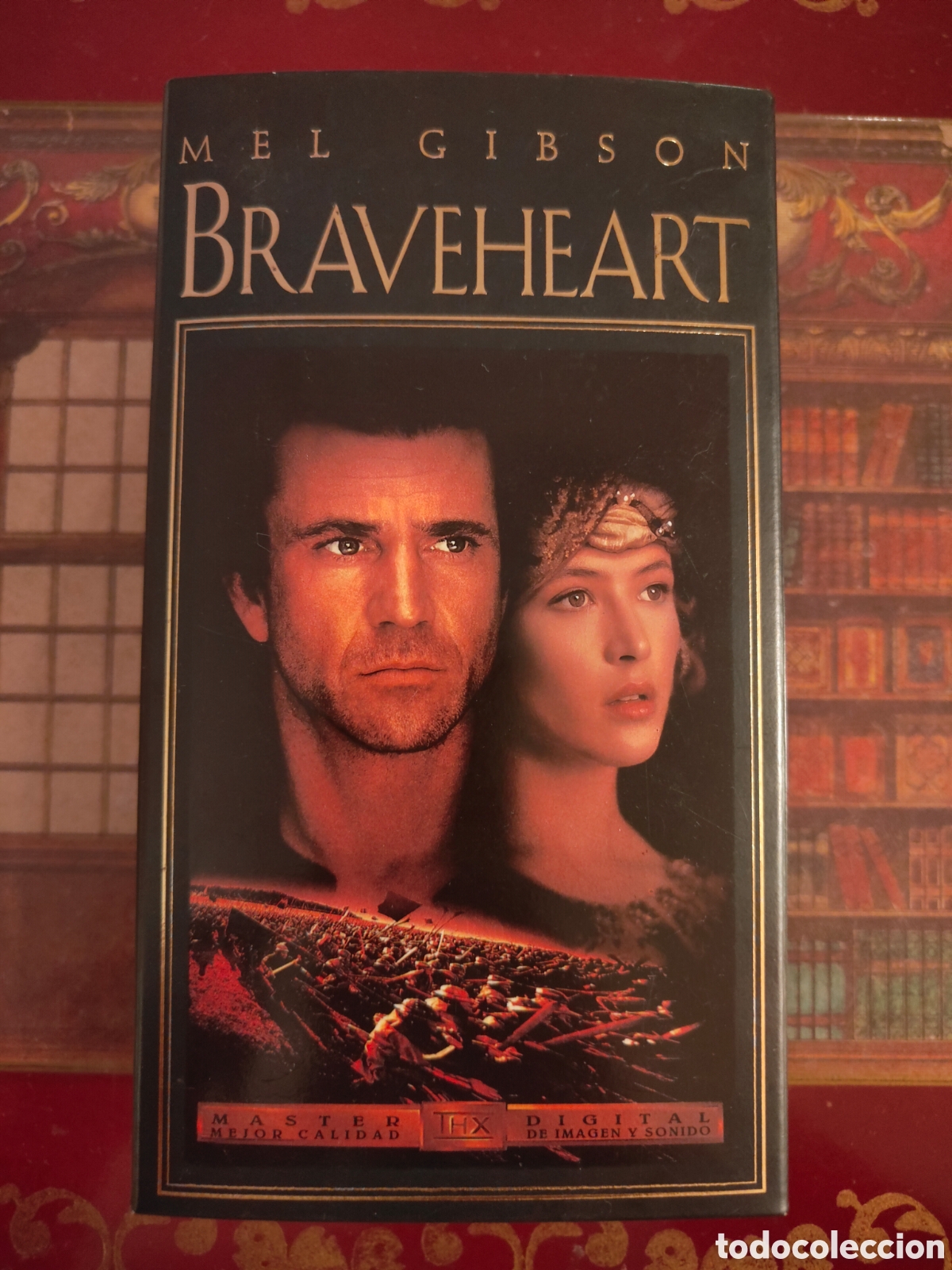 Cine: Braveheart (1995) VHS Edici&oacute;n Especial Estuche Doble Desplegable (Gatefold) - Master THX Widescreen