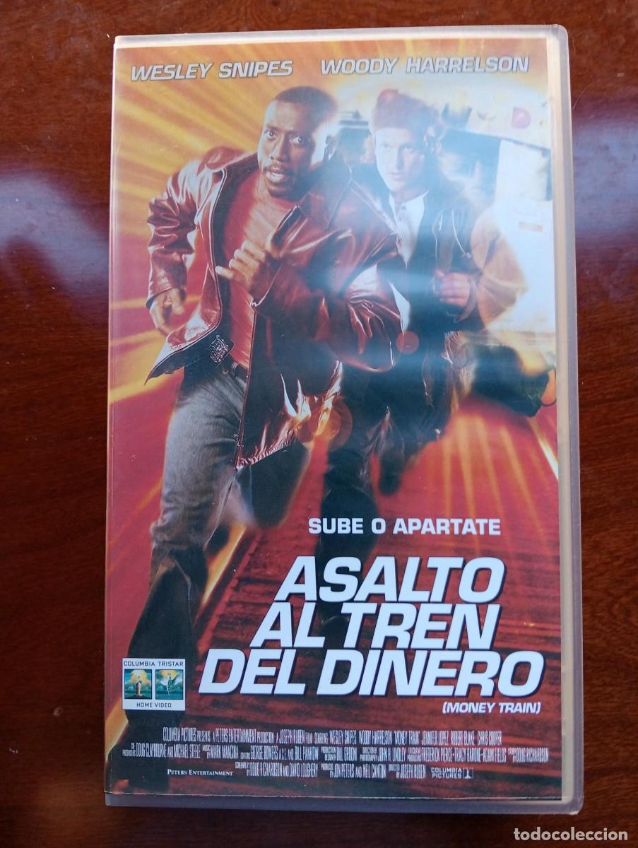 Cine: Asalto al tren del dinero - VHS - Wesley Snipes, Woody Harrelson, Jennifer Lopez