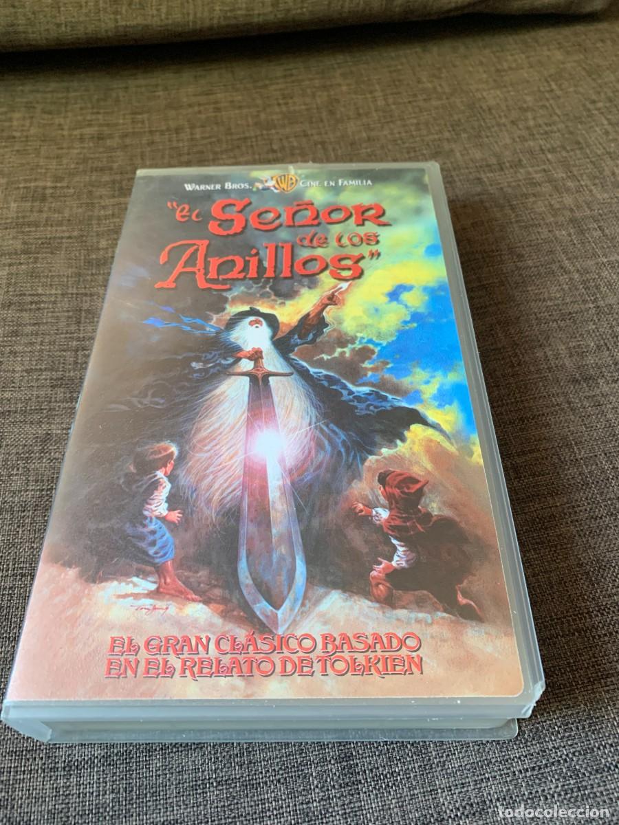 Cine: VHS. EL SE&Ntilde;OR DE LOS ANILLOS. DIBUJOS. BUENA CONSERV.