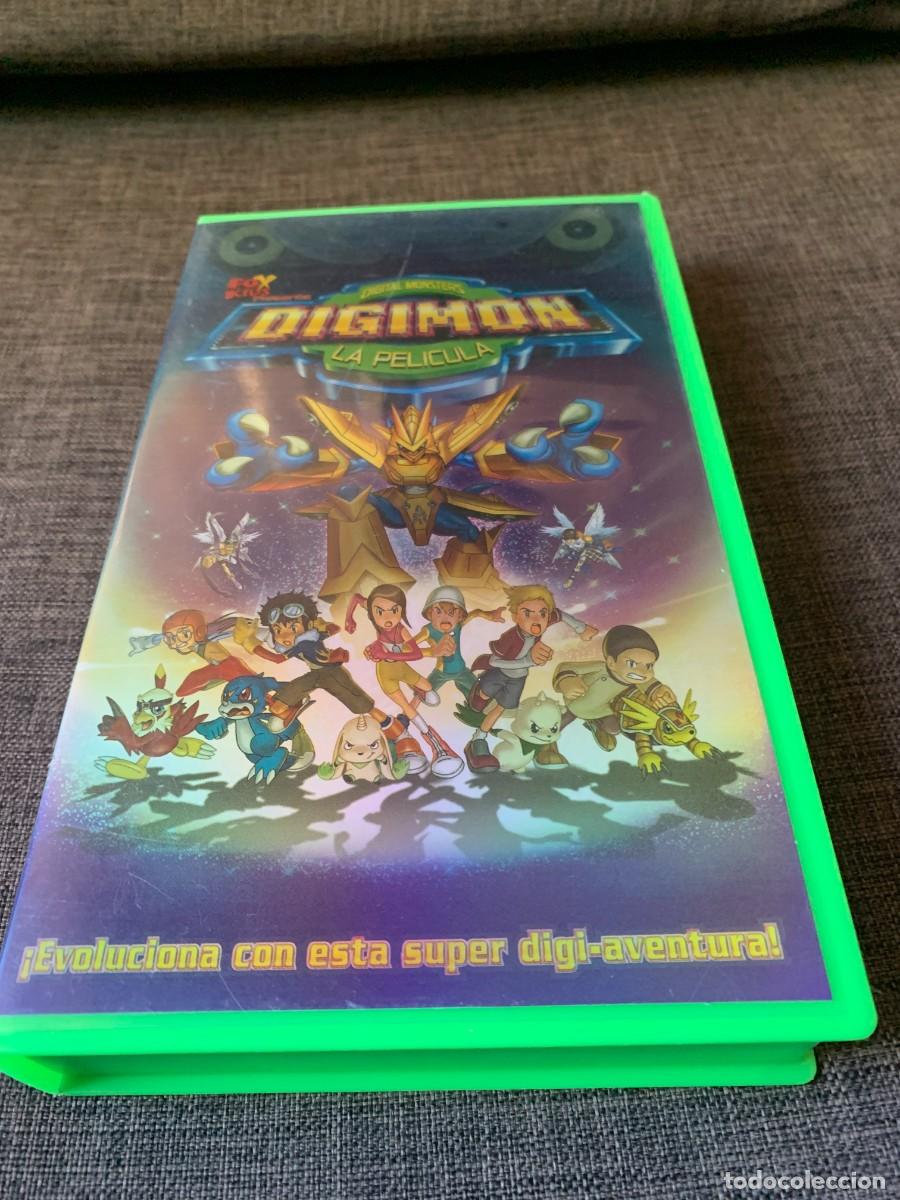 Cine: VHS. DIGIMON. LA PELICULA. BUENA CONSERRV. PEDIDO MINIMO 10 EUROS.