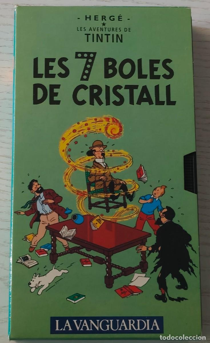 Cine: CINTA VHS N&ordm; 1 DE LA COLECCI&Oacute;N ''LES AVENTURES DE TINTIN'' - LES 7 BOLES DE CRISTALL