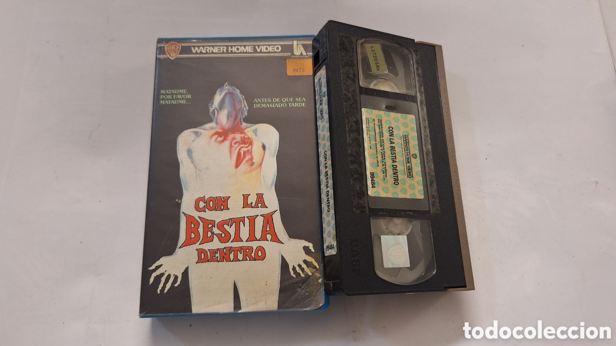 Cine: Con la Bestia Dentro VHS Terror