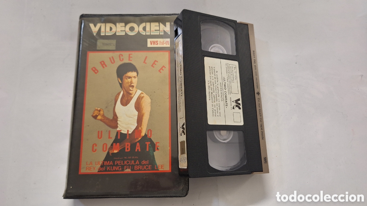 Cine: &Uacute;ltimo Combate VHS Bruce Lee