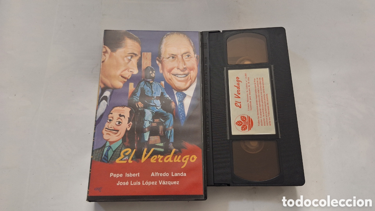 Cine: El Verdugo VHS Alfredo Landa