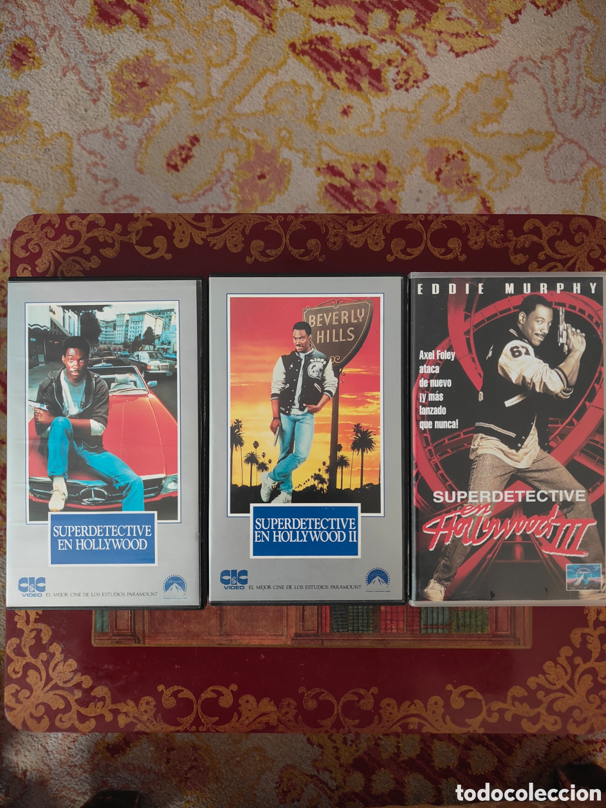 Cine: Trilogia VHS Superdetective en Hollywood 1, 2 y 3 - Eddie Murphy - CIC Video Paramount