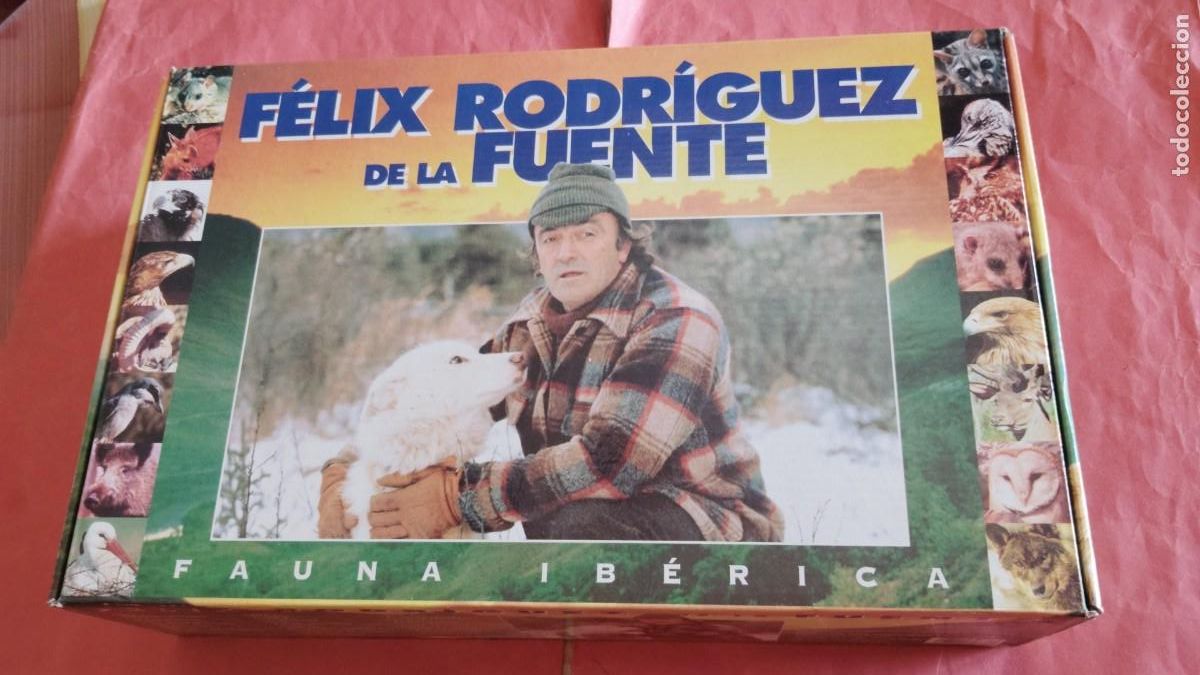 Cin&eacute;ma: FELIX RODRIGUEZ DE LA FUENTE.-FAUNA IBERICA.-COLECCION COMPLETA DE CINTAS DE VHS.