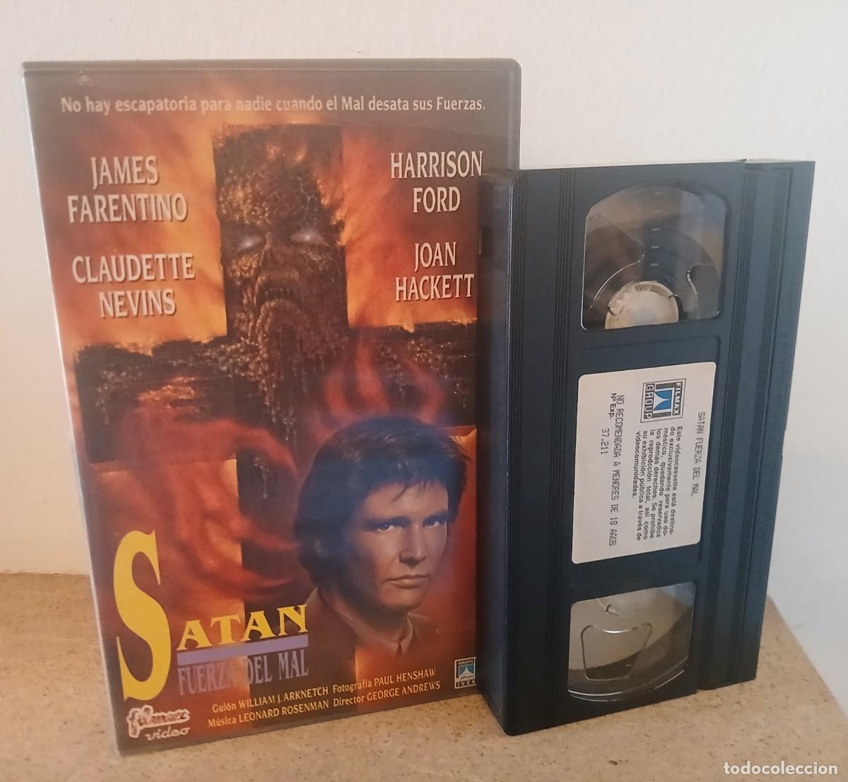 Cine: SATAN FUERZA DEL MAL - VHS DE TERROR CON HARRISON FORD Y JAMES FARENTINO
