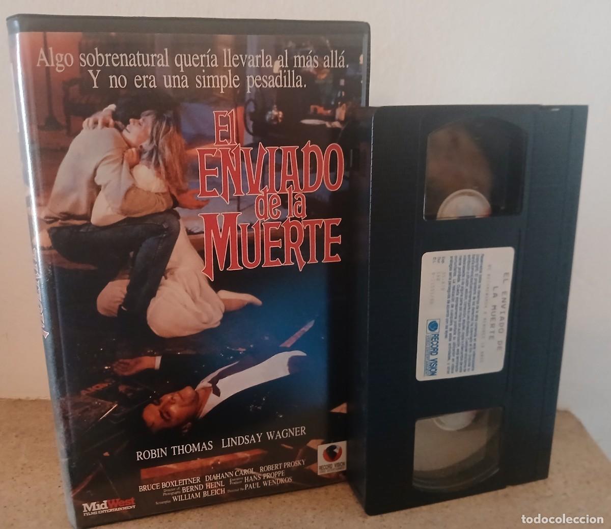 Cine: EL ENVIADO DE LA MUERTE - VHS DE TERROR EN CINTA NUEVA IMPECABLE