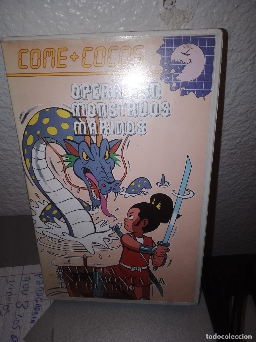 Cine: Operaci&oacute;n monstruos marinos vhs caja grande Sasuke rrareza