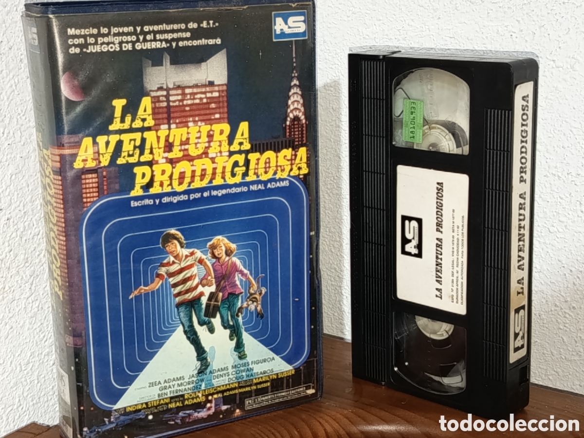 Cine: La aventura prodigiosa. Pel&iacute;cula VHS