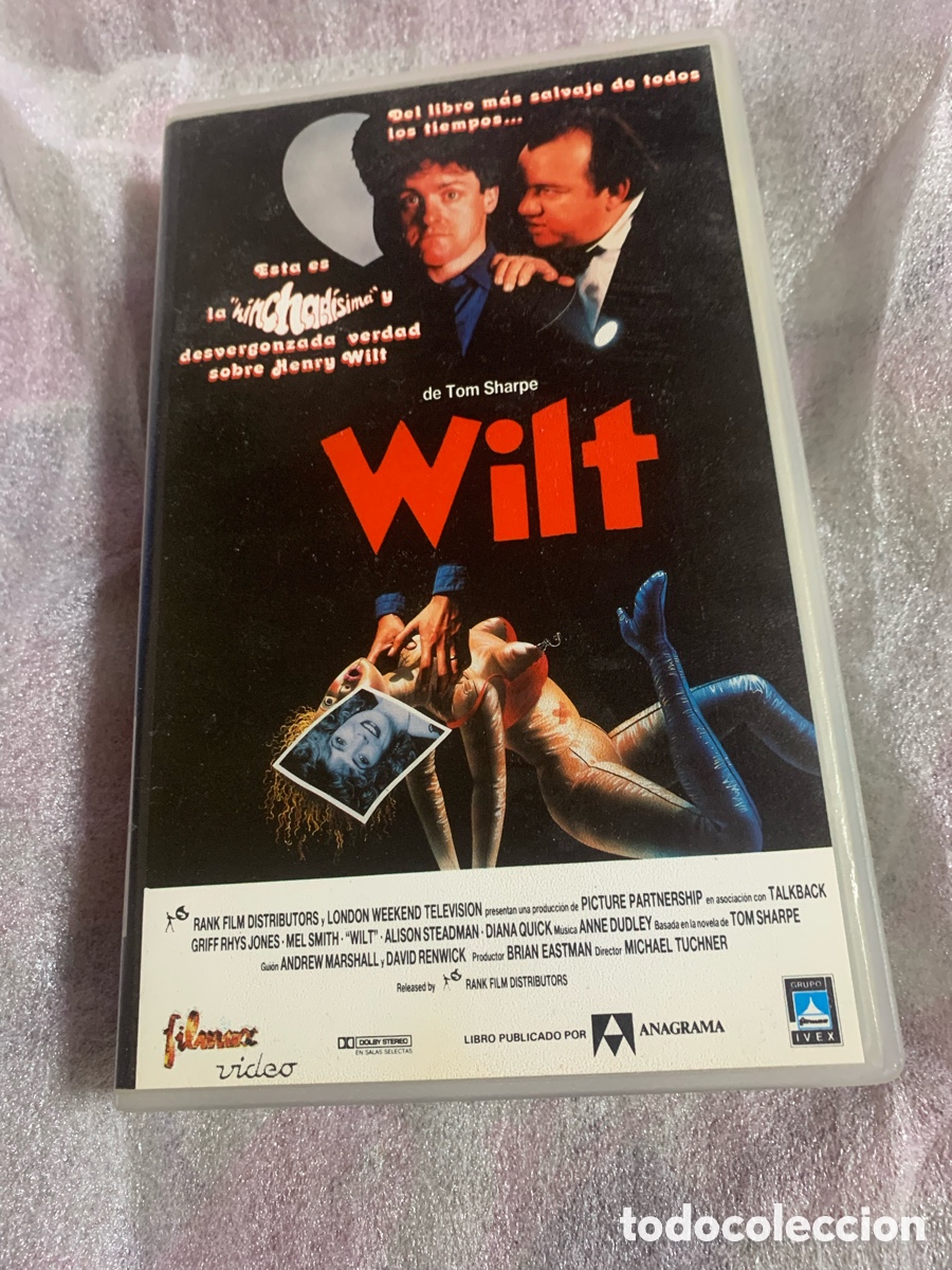 Cine: VHS wilt de tom Sharpe lote VHS ver descripccion