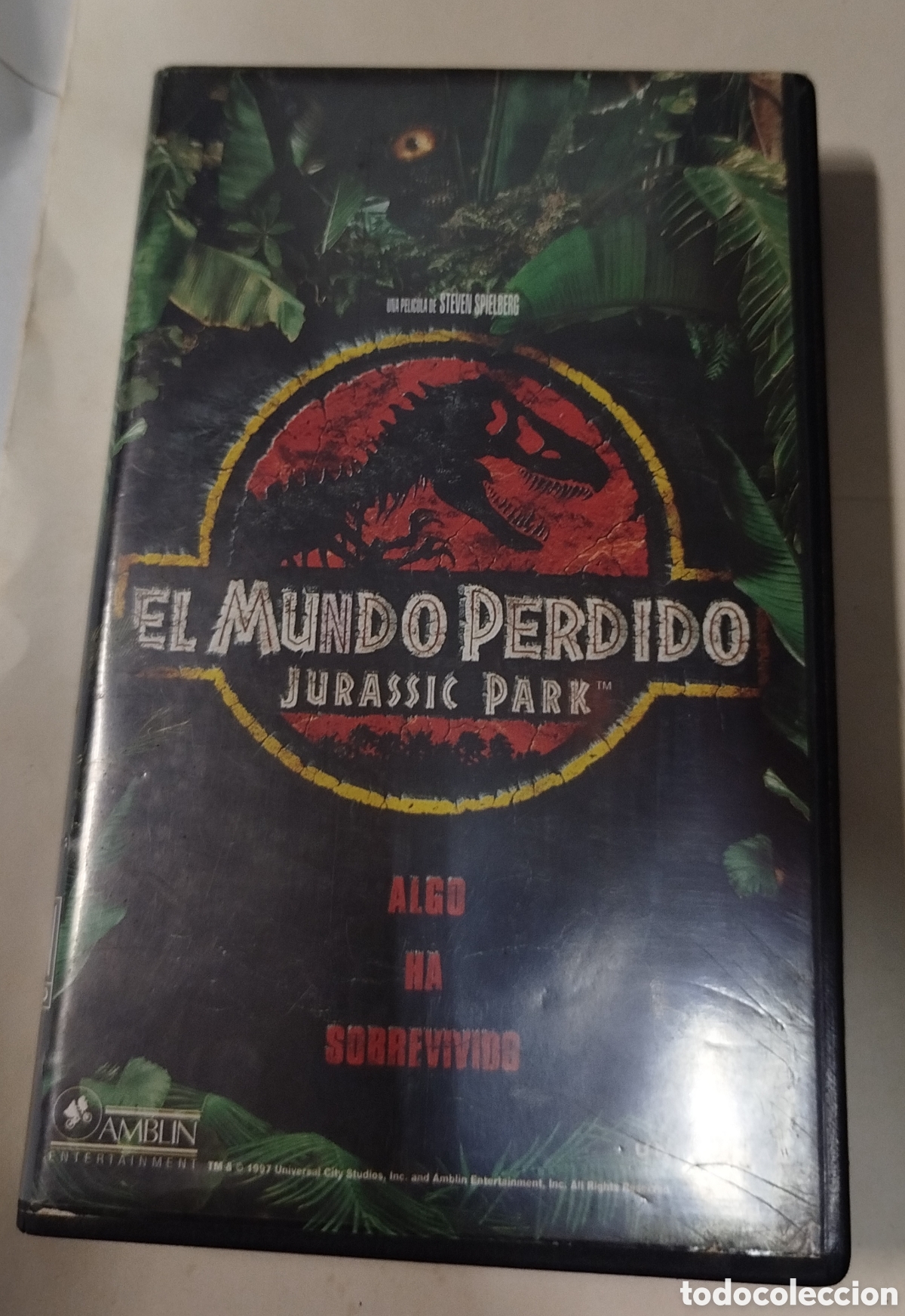 Cine: Jurassic Park. El mundo perdido. VHS