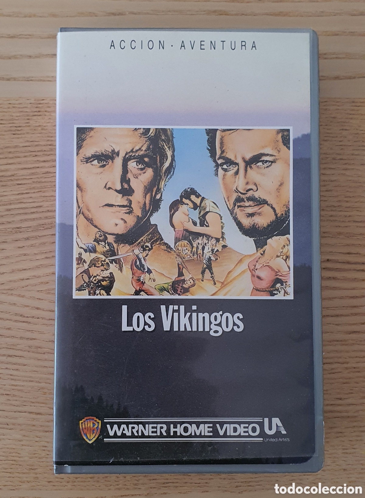 Cine: Los Vikingos VHS espa&ntilde;ol
