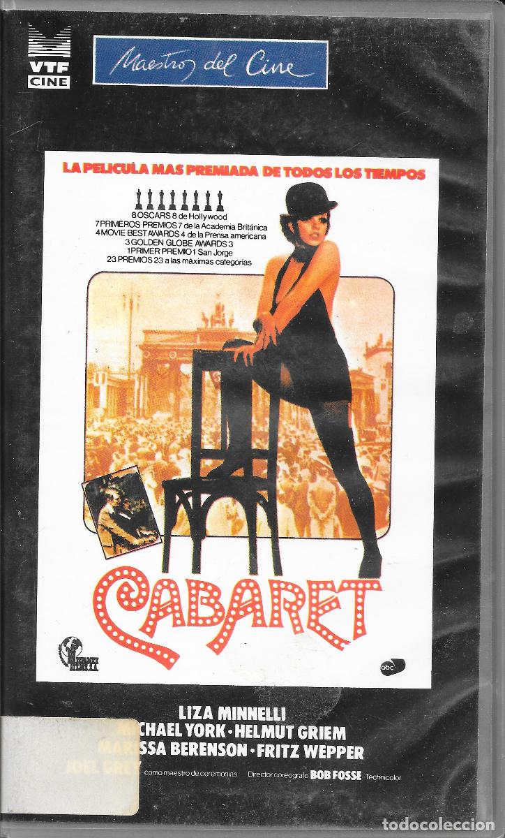 Cine: VHS - Cabaret. Serie 'Maestros del cine' VTF Cine - Buen estado