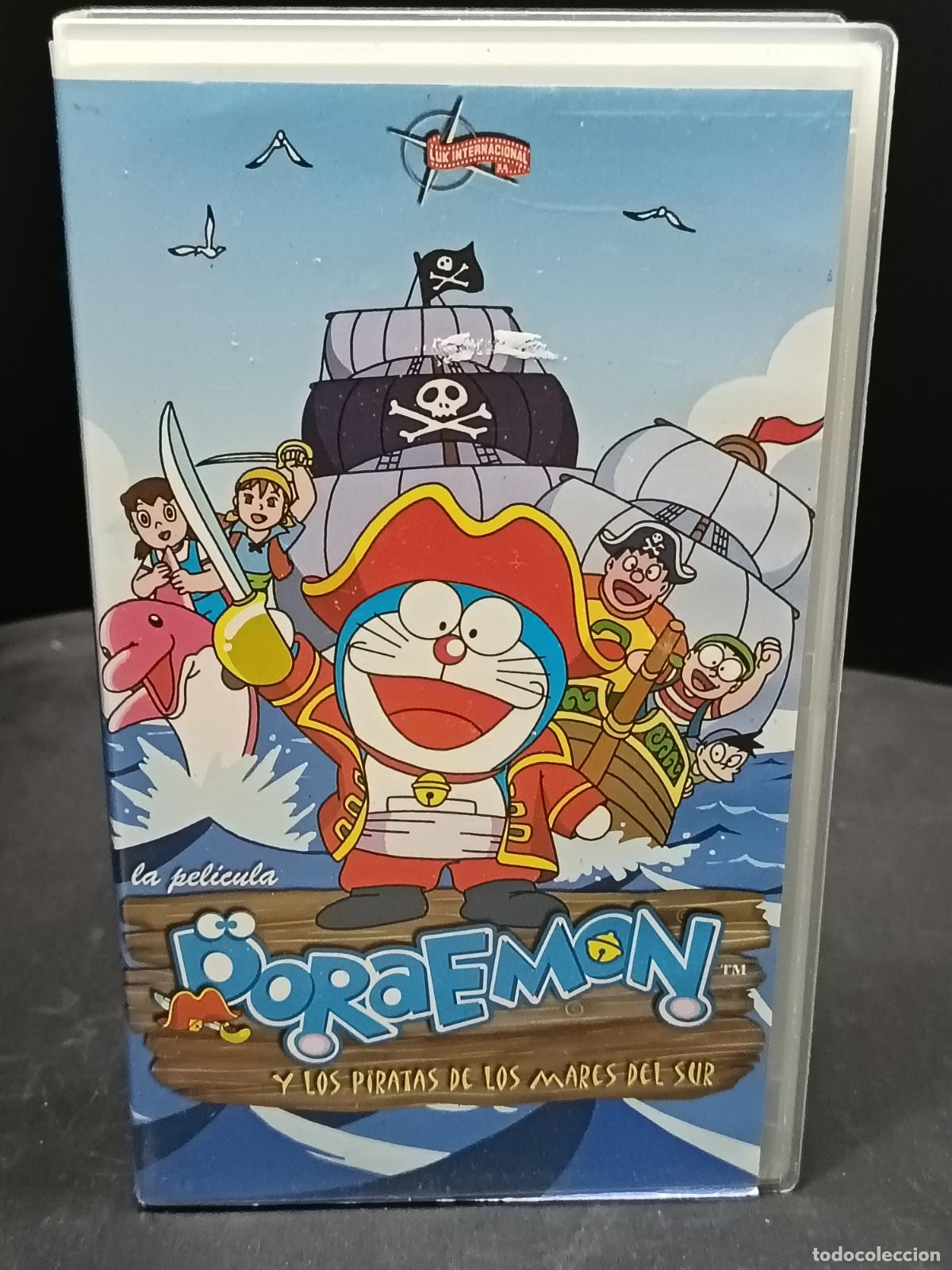 Cine: DORAEMON y los piratas de los mares del sur. VHS Anime.
