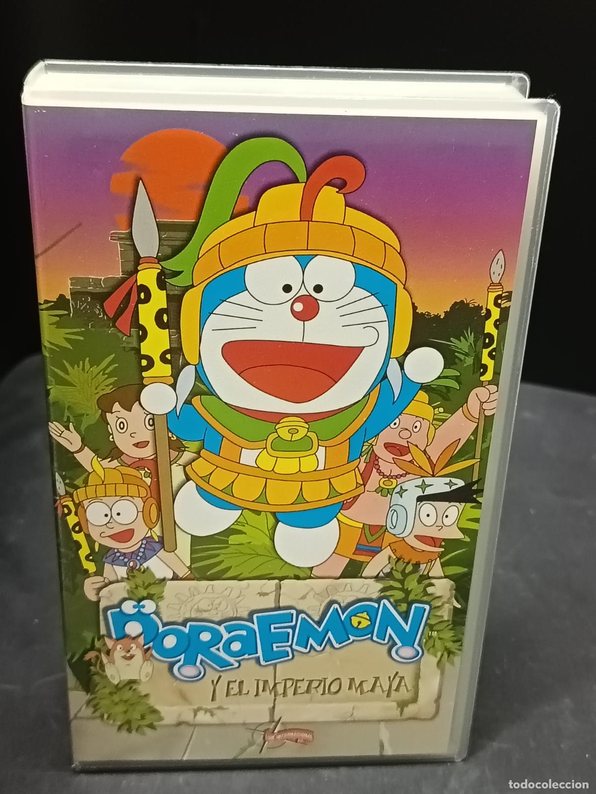 Cine: DORAEMON y el imperio Maya. VHS Anime.