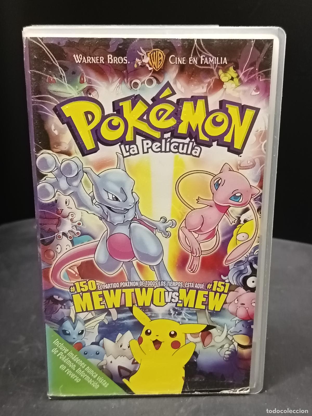 Cine: POKEMON LA PELICULA 1: MEWTWO VS NEW . VHS Anime.