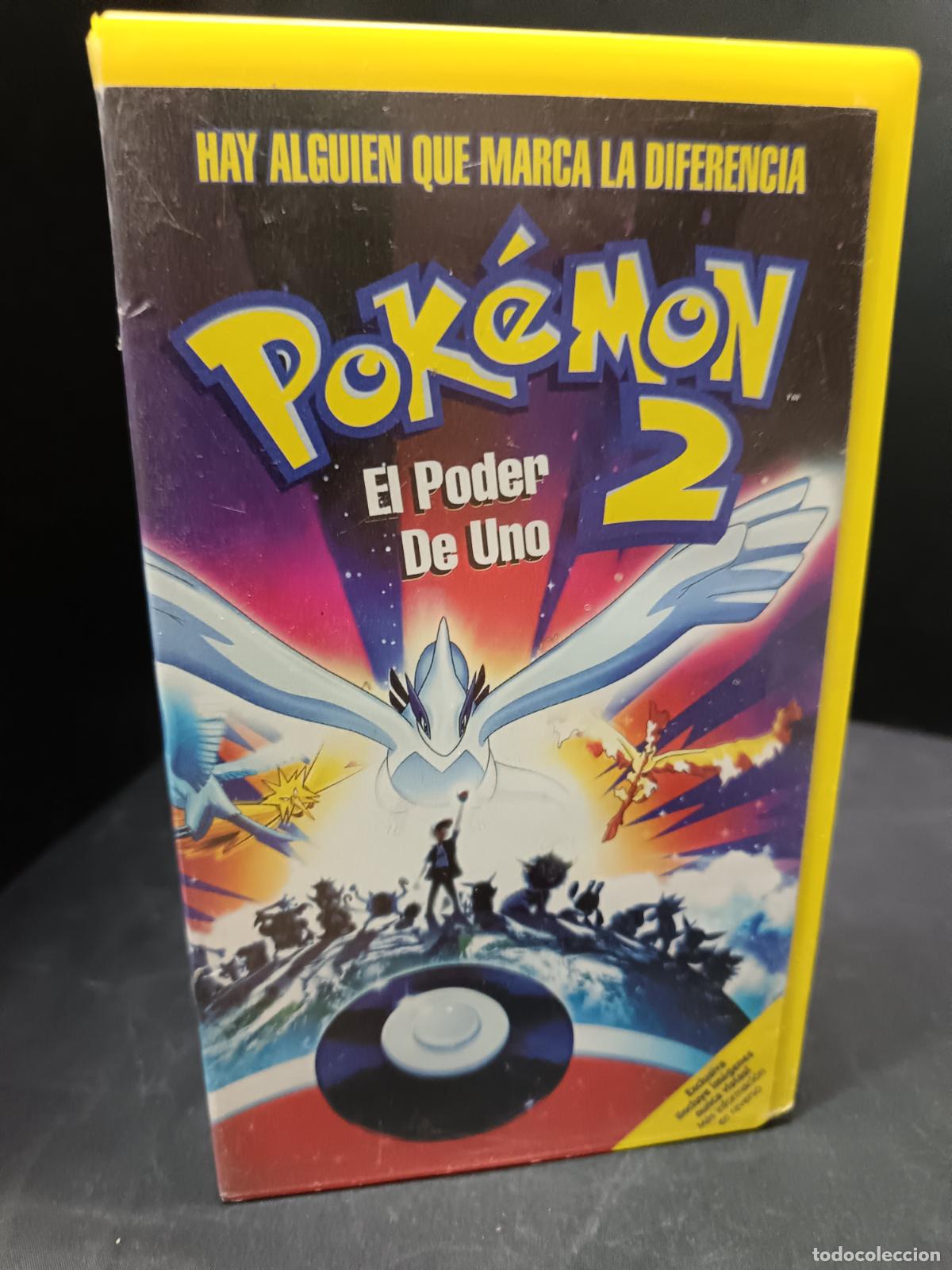 Cine: POKEMON LA PELICULA 2: El poder de uno. VHS Anime.