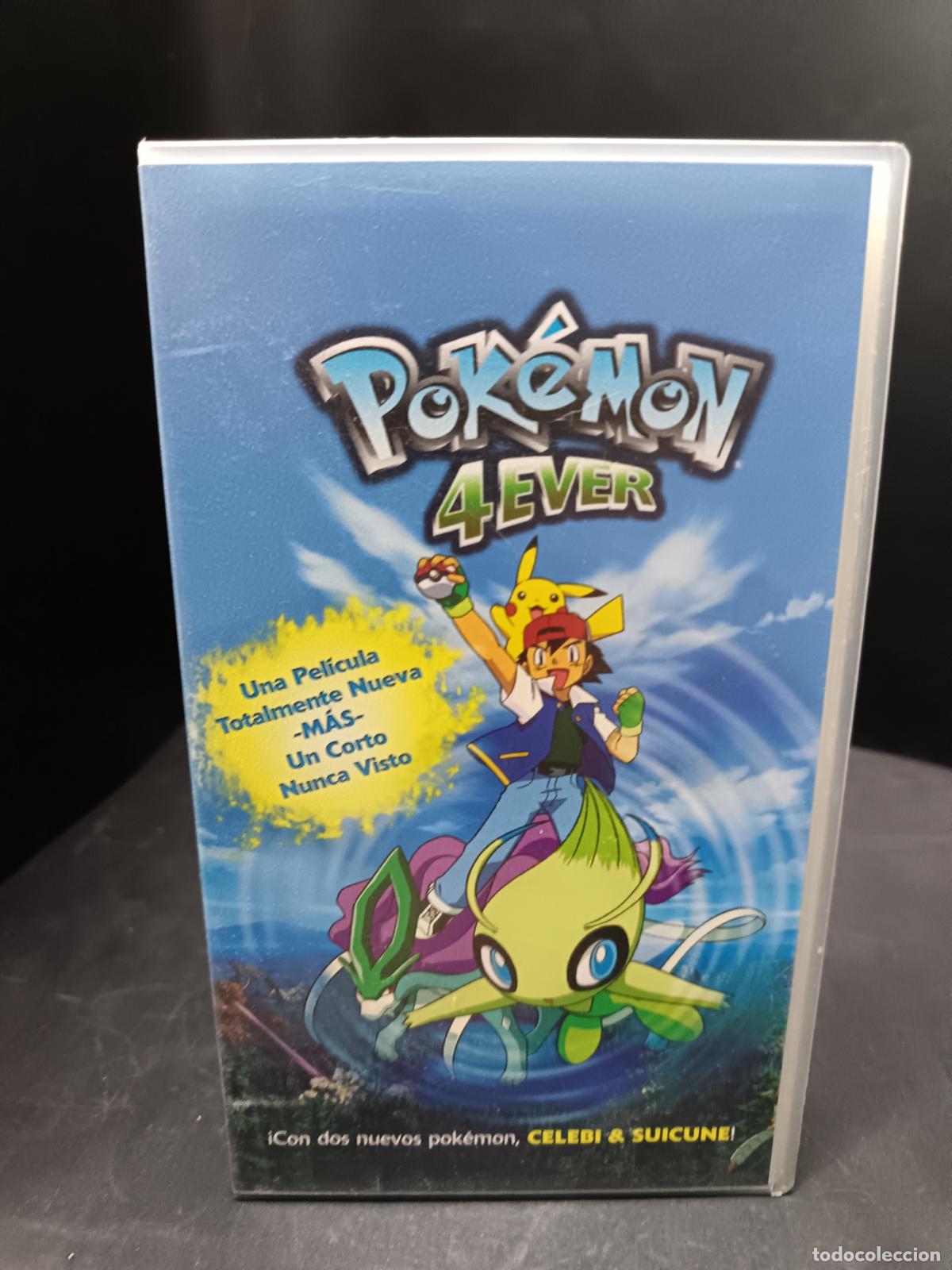 Cine: POKEMON LA PELICULA 4: 4Ever forever. VHS Anime.