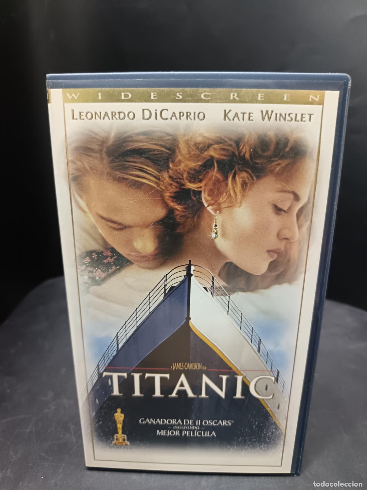 Cine: TITANIC. VHS Leonardo DiCaprio, Kate Winslet...