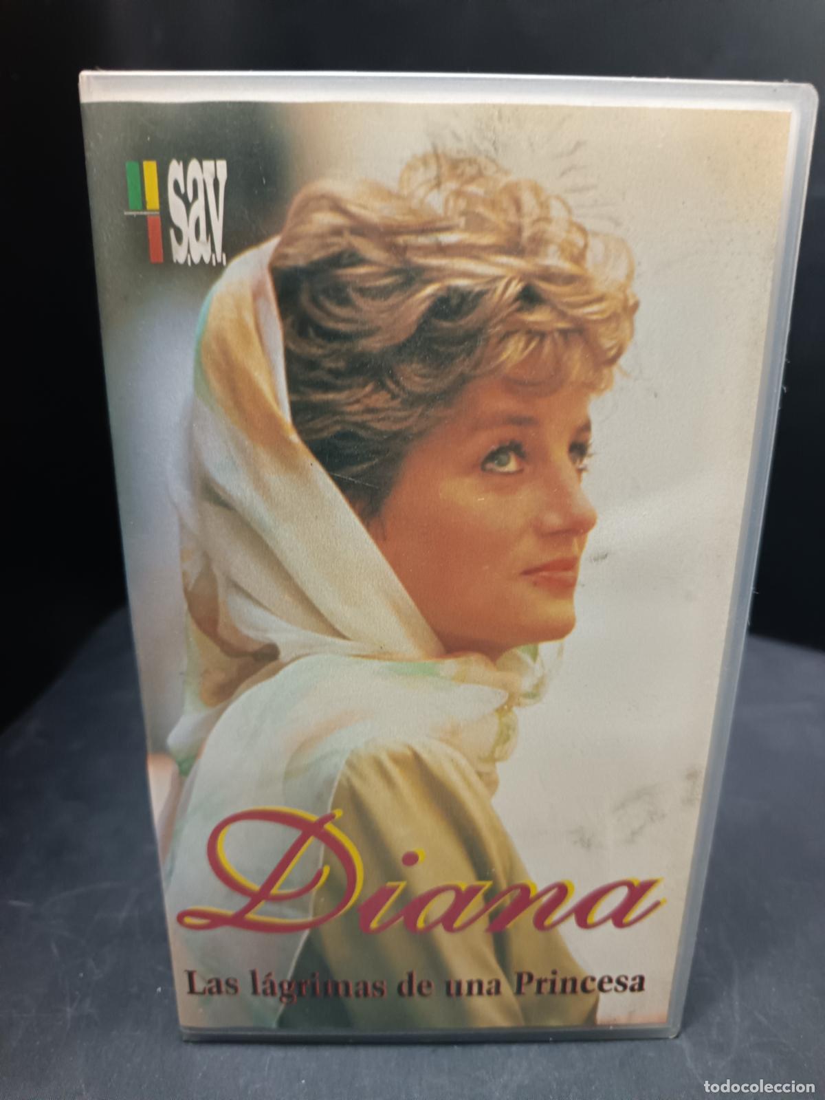 Cine: VHS DIANA. Las lagrimas de una princesa. Pel&iacute;cula Documental sobre Lady Di.