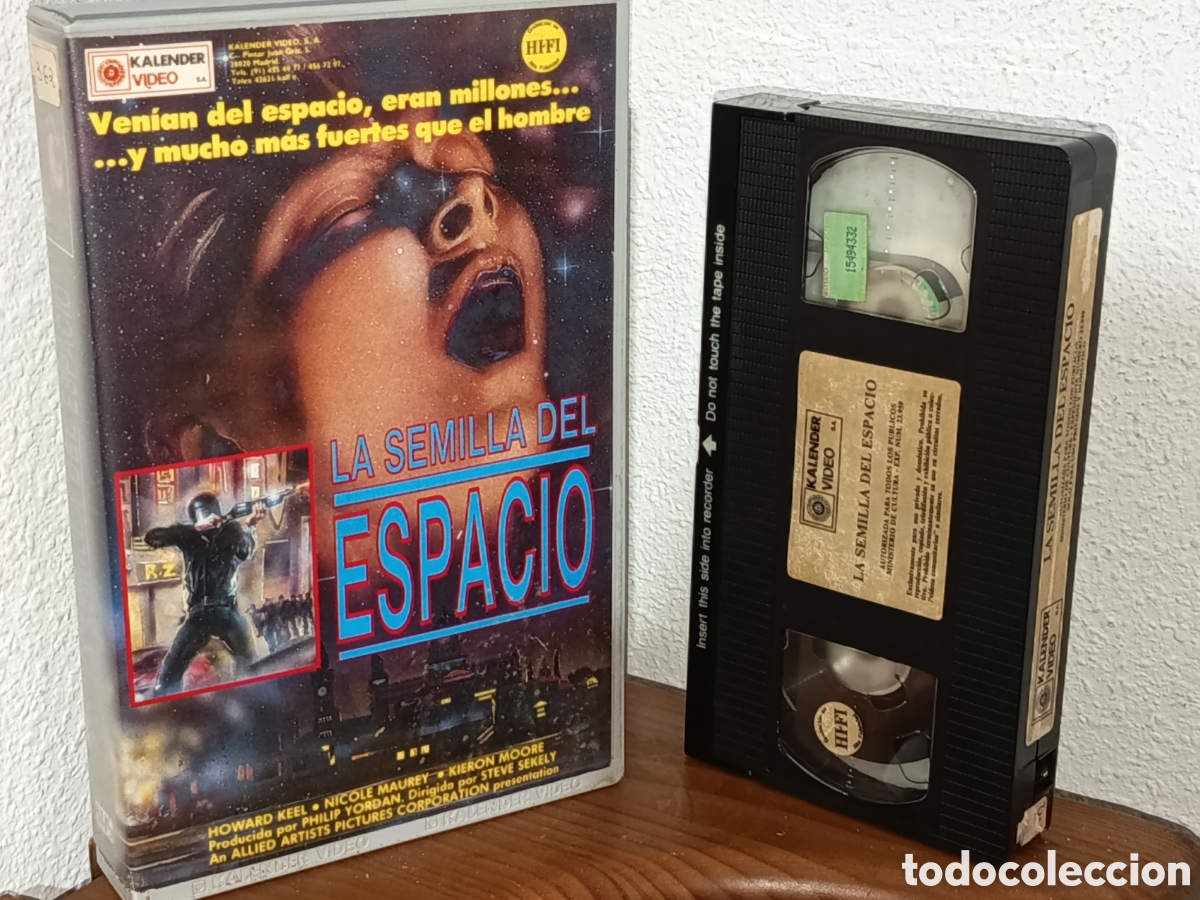 Cine: La semilla del espacio. Pel&iacute;cula en v&iacute;deo VHS
